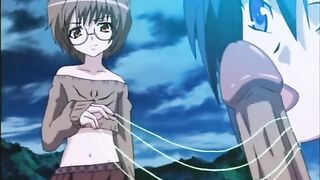 Horny Hentai Shemale Masturbation, anime,  shemale,  toon,  hentai,  fuck