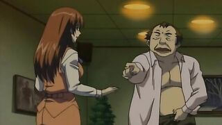 Anime Lingerie Girl Sucks Big Cock in Hentai Porn