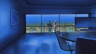 Anime Lingerie Girl Sucks Big Cock in Hentai Porn