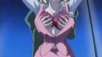 Anime Lingerie Girl Sucks Big Cock in Hentai Porn