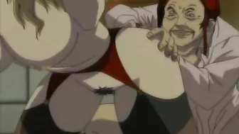 Anime Lingerie Girl Sucks Big Cock in Hentai Porn