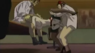 Anime Lingerie Girl Sucks Big Cock in Hentai Porn