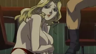 Anime Lingerie Girl Sucks Big Cock in Hentai Porn