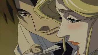 Anime Lingerie Girl Sucks Big Cock in Hentai Porn