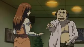 Anime Lingerie Girl Sucks Big Cock in Hentai Porn