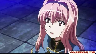 Hentai Big Tits  Fucked by Chained Monsters Pigs