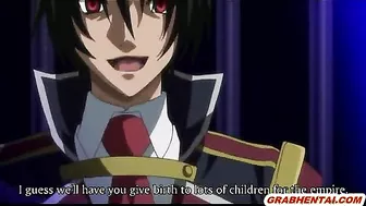 Hentai Big Tits  Fucked by Chained Monsters Pigs