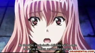 Hentai Big Tits  Fucked by Chained Monsters Pigs