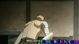 Hentai Gay Boy Blows and Rides Cock Hard in Anime