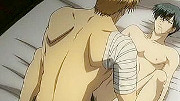 Hentai Gay Boy Blows and Rides Cock Hard in Anime