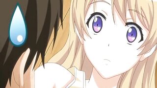 Muzzled Busty Big Tits Get Wet in Hentai Porn