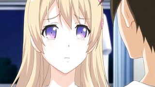 Muzzled Busty Big Tits Get Wet in Hentai Porn