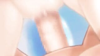 Anime Threesome with Dickgirls and Hard Fucking - Hentai Porn