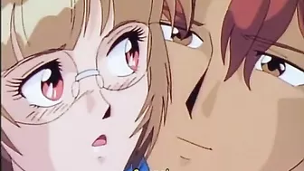 Bondage Hentai Gets Whipped While Sucking Big Cock and Dildoing Ass - Anime Bondage, Hentai Porn