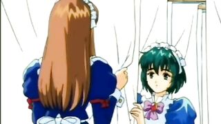 Bondage Hentai Maid Gets Pinched on Her Big Tits and Clitoris - Anime, Bondage, Hentai, Maid