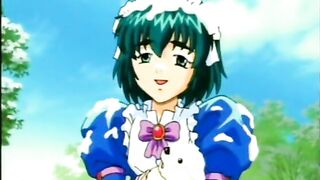 Bondage Hentai Maid Gets Pinched on Her Big Tits and Clitoris - Anime, Bondage, Hentai, Maid