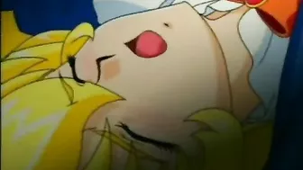 Bondage Hentai Maid Gets Pinched on Her Big Tits and Clitoris - Anime, Bondage, Hentai, Maid