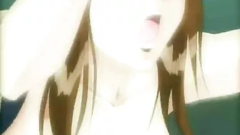 Hentai Swimsuit Anime Porn with Big Boobs and Doggy Style Sex