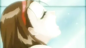 Hentai Swimsuit Anime Porn with Big Boobs and Doggy Style Sex