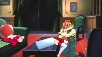 Hentai Maid Hard Fucked by her Master in Roped Bondage Scene.