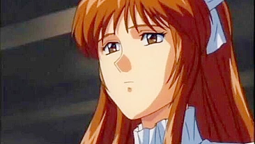 Hentai Maid Hard Fucked by her Master in Roped Bondage Scene.