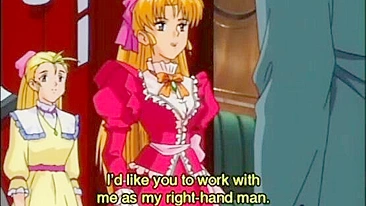 Hentai Maid Hard Fucked by her Master in Roped Bondage Scene.