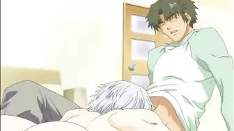 Hentai Porn Video - Tied Up and Ridden Hard by Two Gay Anime Toons