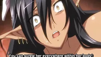 Hentai Queen with Big Boobs Gets Gangbanged by Bandits