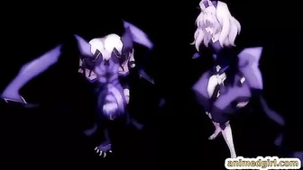 Hentai Cutie's Hot Fuck with Shemale Anime