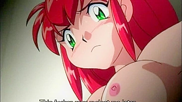 Redhead Hentai Girl Caught and poked all hole by tentacles cock in Anime, featuring a redhead hentai girl with multiple partners.