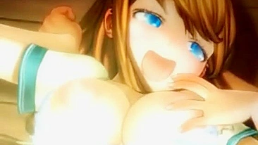 Hentai Cartoon Anime - Young Schoolgirl Fucked by Futagirl