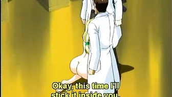 Japanese Hentai Porn - Big Boobs Anime Gets Double penetration in her wet pussy and mouth