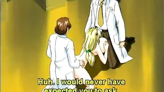 Japanese Hentai Porn - Big Boobs Anime Gets Double penetration in her wet pussy and mouth