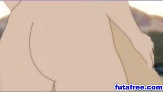 Anime Dickgirl Gets Cock Fucked And Blowjob - Hentai Cartoon Porn Video