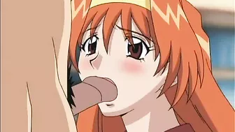 Roped Schoolgirl Gets Poked by Her Boyfriend in Anime Hentai