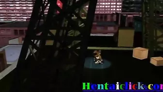 Hentai Gangbang with Muscular Anime