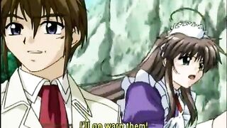 Virgin Anime Hentai Maid Gets Fingered and Hot Fucked by her Wet Pussy