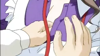 Virgin Anime Hentai Maid Gets Fingered and Hot Fucked by her Wet Pussy