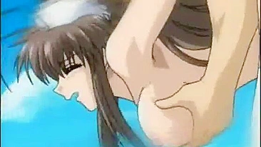 Virgin Anime Hentai Maid Gets Fingered and Hot Fucked by her Wet Pussy