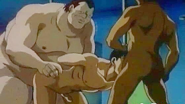 Hardcore Threesome Hentai Sex with Cartoon Anime
