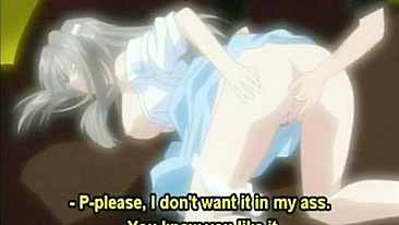 Japanese Anime Hentai Slut Loves Taking Cock up her Sweet Ass