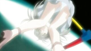 Hentai porn - Japanese schoolgirl's self-pleasure, anime-style