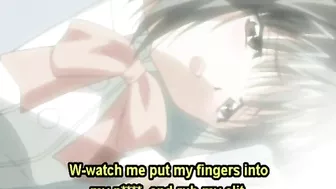 Hentai porn - Japanese schoolgirl's self-pleasure, anime-style