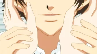 Hentai Guy Touches Boyfriend's body, Cartoon Anime