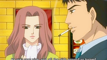 Hentai Guy Touches Boyfriend's body, Cartoon Anime