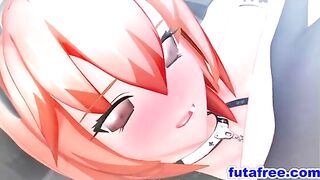 Futanari Girls' Hot Hentai Fuckfest - Cartoon Anime Porn