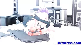 Futanari Girls' Hot Hentai Fuckfest - Cartoon Anime Porn