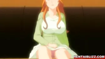 Busty Japanese Hentai Gets Licked Wet Pussy And Hot Poked