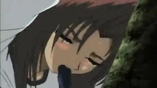 Ghetto Hentai Coed's Wet Pussy Fucked in the Forest - Anime, Ghetto, Hentai