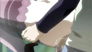 Busty Virgin Anime Maid Gets Fingered and Fucked in Hentai Fantasy